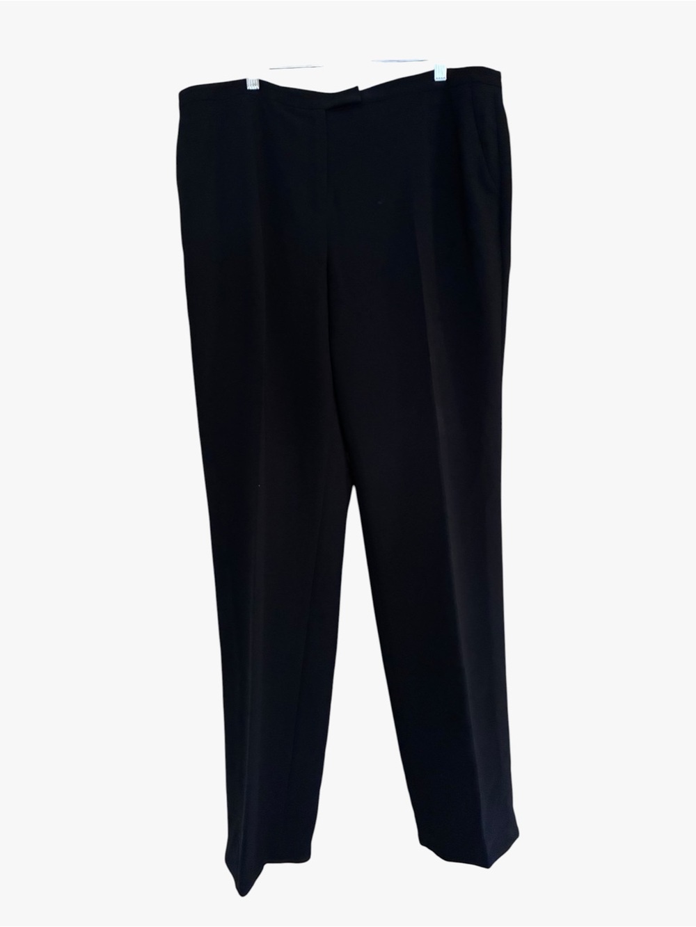 Jones New York Black Fully Lined Straight-Leg Dress Pants Sz 16